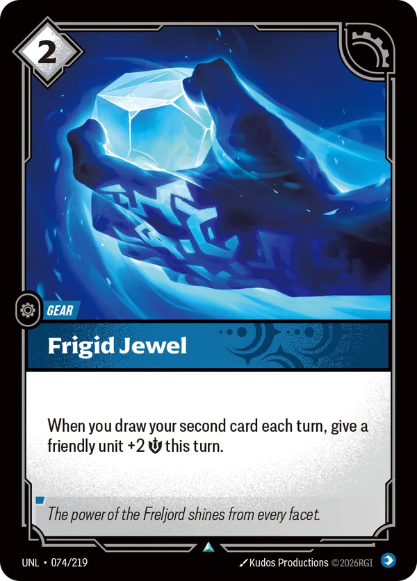 Frigid Jewel gear card